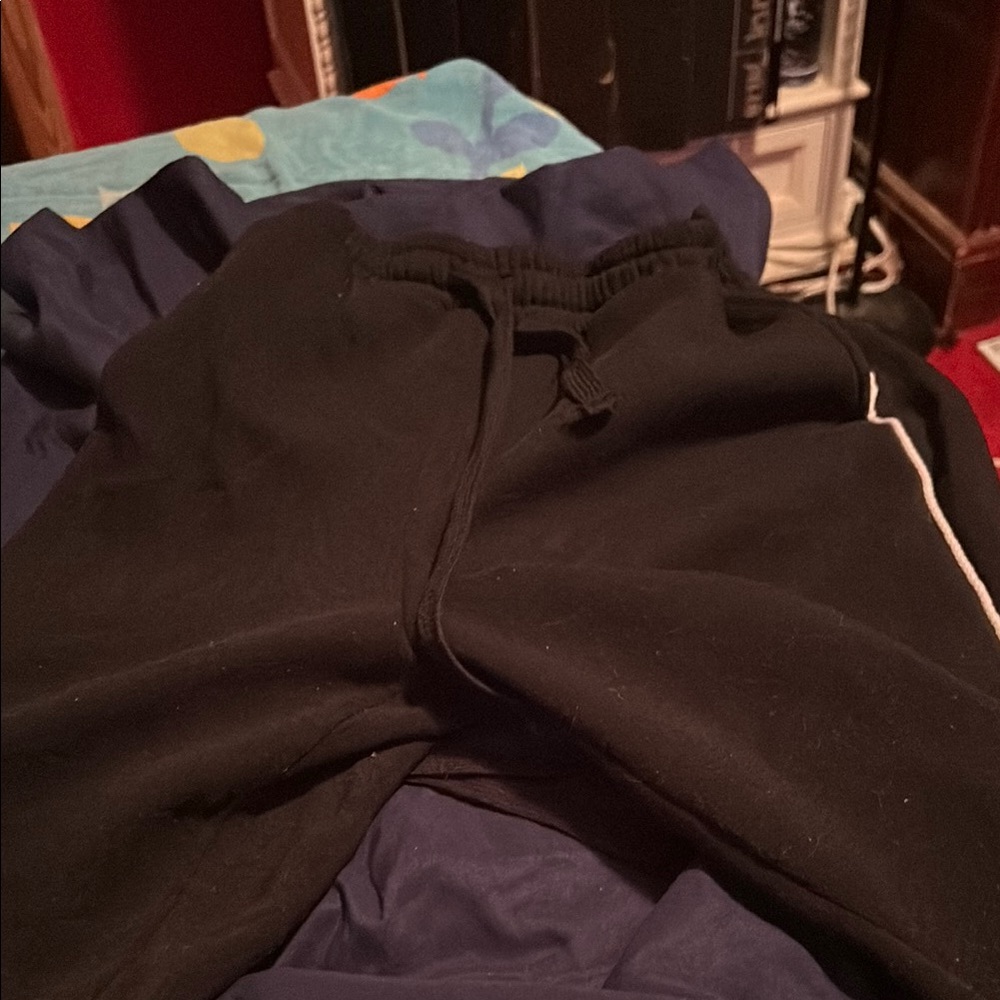 Ci Sono Black Track Pants Joggers